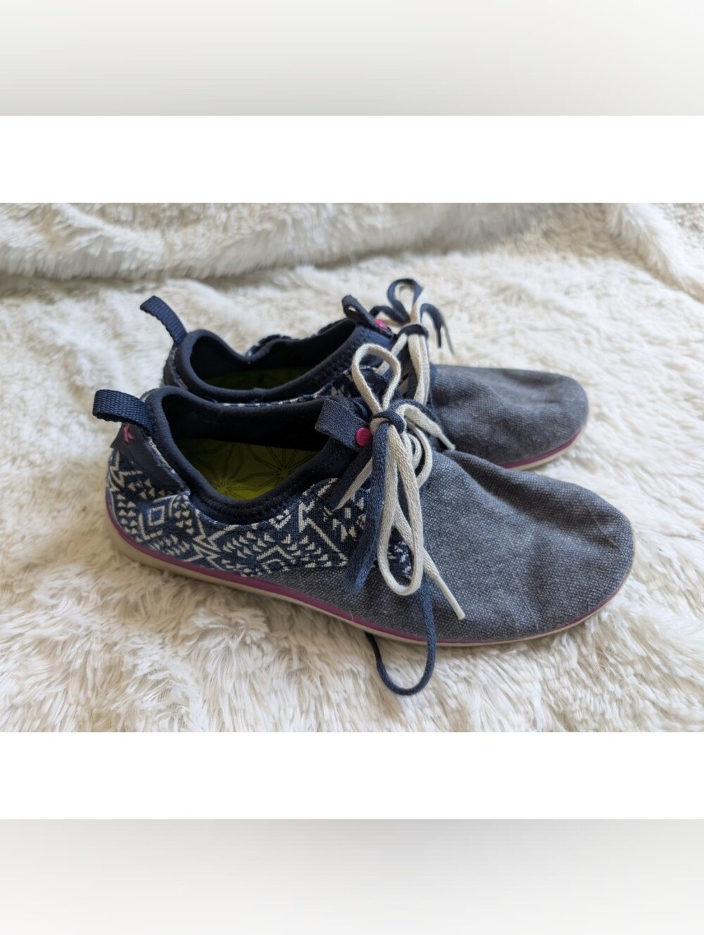 Merrell Blue Aztec Print Active Outdoor Sneakers Women's Size 7